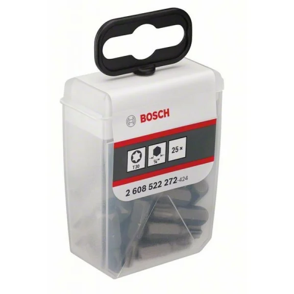 Набор бит T30 Extra-Hart T 30, 25 мм Bosch 2608522272 — изображение 2