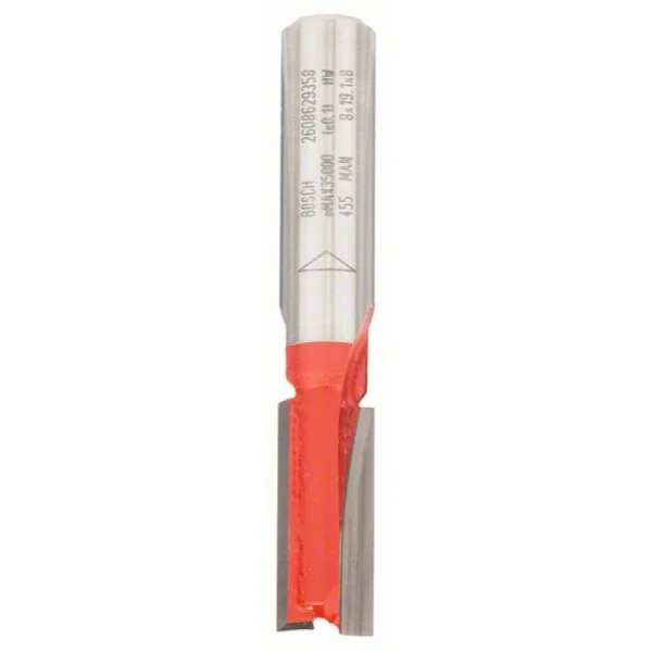 Пазовая фреза 8 мм, D1 8 мм, L 19 мм, G 52 мм Bosch 2608629358