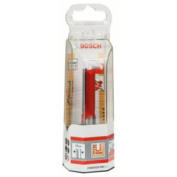 Пазовая фреза 12 мм, D1 12 мм, L 38,1 мм, G 80 мм Bosch 2608629365 — изображение 2