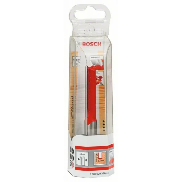 Пазовая фреза 12 мм, D1 12 мм, L 50,5 мм, G 98 мм Bosch 2608629366 — изображение 2