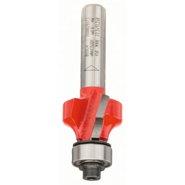 Карнизная фреза 8 мм, D 22,2 мм, R1 4,75 мм, L 13,2 мм, G 55 мм Bosch 2608629373