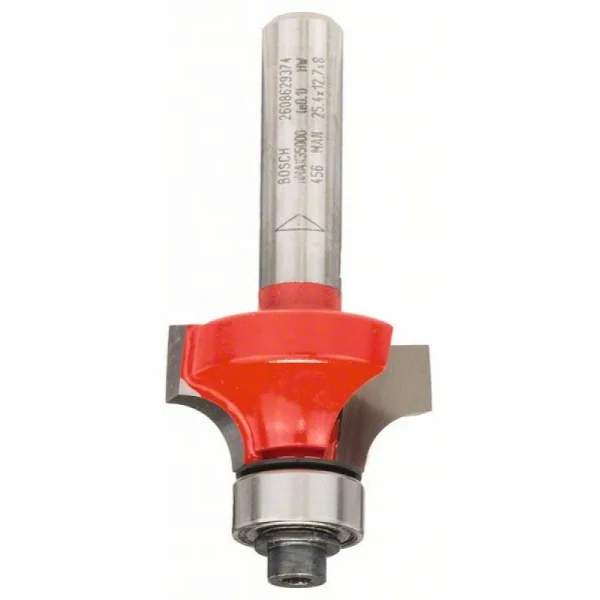 Карнизная фреза 8 мм, D 25,4 мм, R1 6,35 мм, L 12,7 мм, G 55 мм Bosch 2608629374
