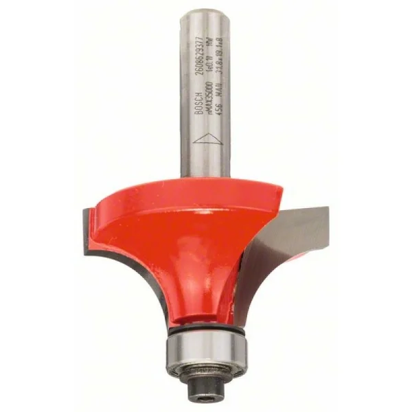 Карнизная фреза 8 мм, D 38,1 мм, R1 12,7 мм, L 19 мм, G 61 мм Bosch 2608629377