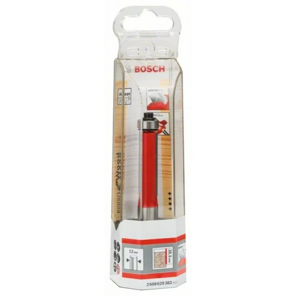 Фреза для выборки заподлицо 12 мм, D1 12,7 мм, L 38,5 мм, G 93,6 мм Bosch 2608629382 — изображение 2