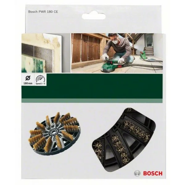 Шлифовальная щетка латунь 180мм Bosch 2609256D49 — изображение 2