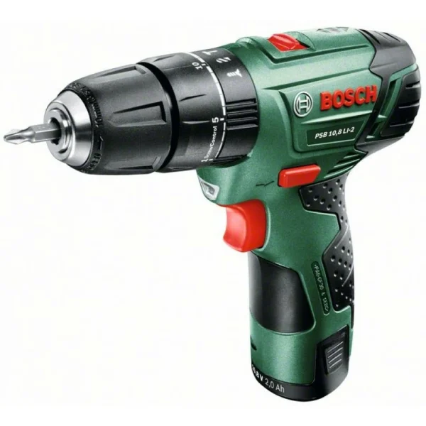 Аккумуляторная ударная дрель-шуруповерт Bosch PSB10,8LI-2 (0603983923)