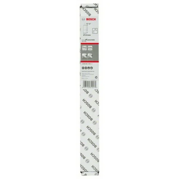 Алмазная коронка для мокрого сверления G 1/2' Best for Concrete 14мм, 300мм, кольцо, 10мм Bosch 2608601344 — изображение 2