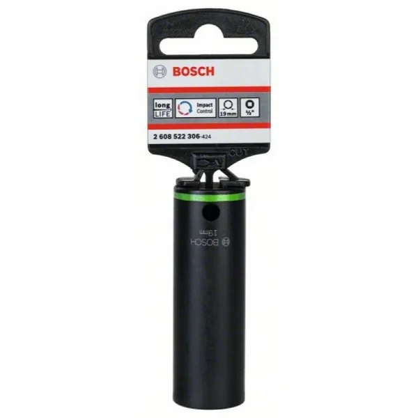 Торцевая головка SW 19мм; M12; L 77мм Bosch 2608522306 — изображение 2