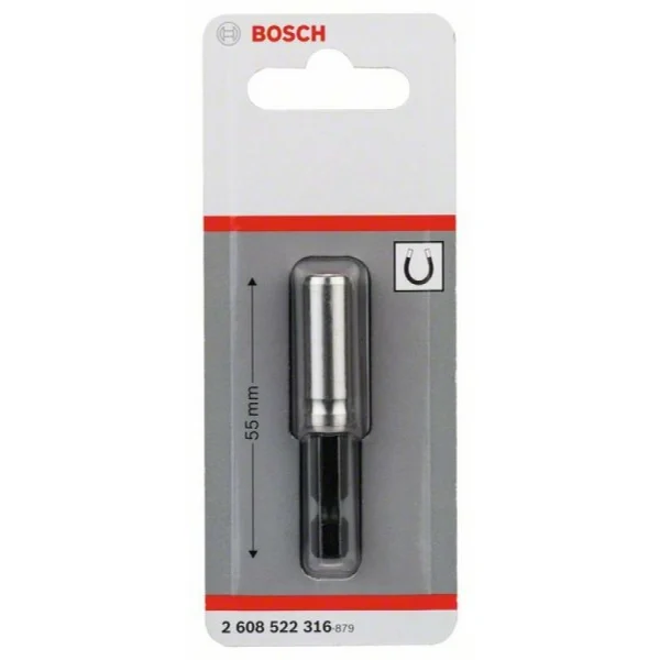 Универсальный держатель магнитный, 1шт. 1/4', L 55мм Bosch 2608522316 — изображение 2