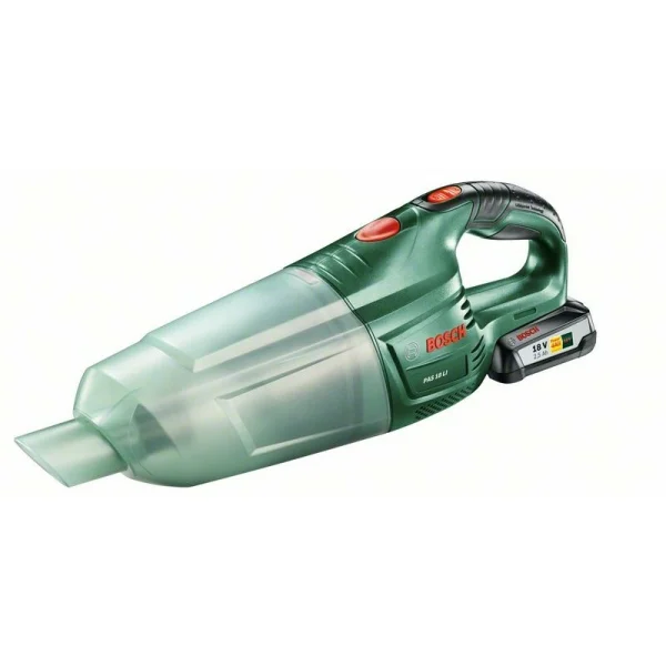 Аккумуляторный ручной пылесос Bosch PAS18LI (06033B9002)