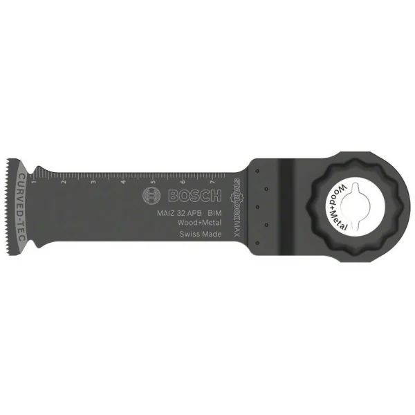 Погружное пильное полотно BIM MAIZ 32 APB Wood and Metal 80x32 мм Bosch 2608662571