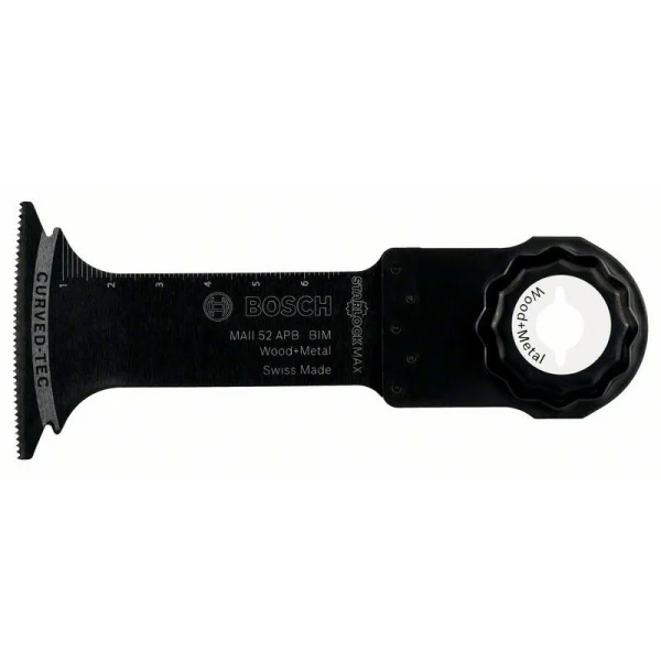Погружное пильное полотно BIM MAII 52 APB Wood and Metal 52x70 мм Bosch 2608662574