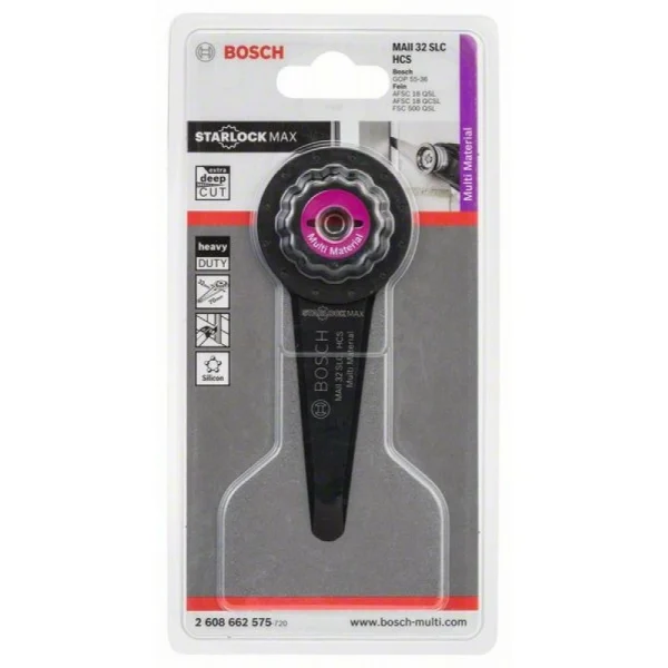 Универсальный инструмент для расшивки швов HCS MAII 32 SLC 70x32 мм Bosch 2608662575 — изображение 2