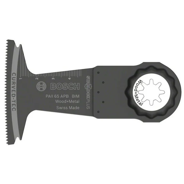 Погружное пильное полотно BIM PAII 65 APB Wood and Metal 65x50 мм Bosch 2608662564