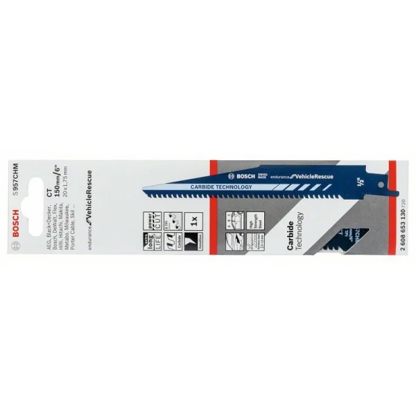 Сабельное полотно endurance for Vehicle Rescue Bosch 2608653130 — изображение 2