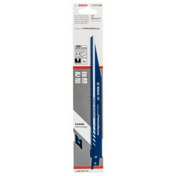 Сабельное полотно endurance for Vehicle Rescue Bosch 2608653132 — изображение 2