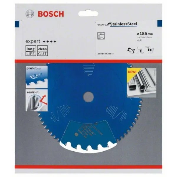 Пильный диск Expert for Stainless Steel 185x20x1,9x36 Bosch 2608644289 — изображение 2
