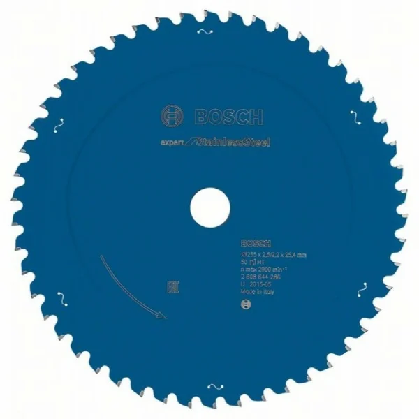 Пильный диск Expert for Stainless Steel 255x25,4x2,5x50 Bosch 2608644286
