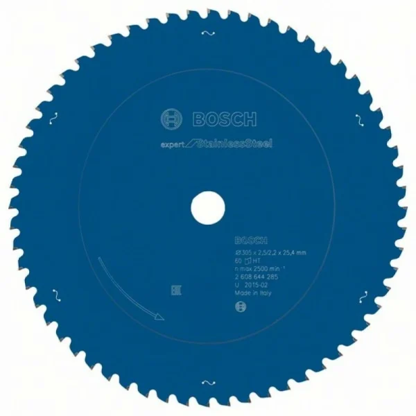 Пильный диск Expert for Stainless Steel 305x25,4x2,5x60 Bosch 2608644285