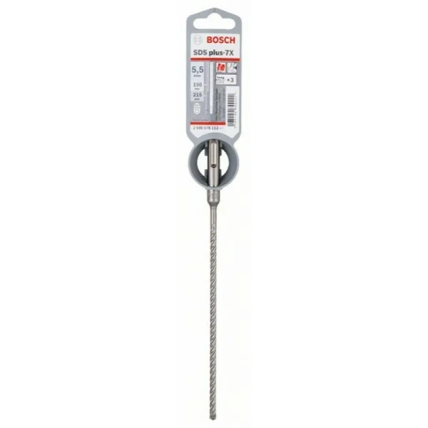 Бур SDS-plus-7X 5,5 x 150 x 215 мм Bosch 2608576112