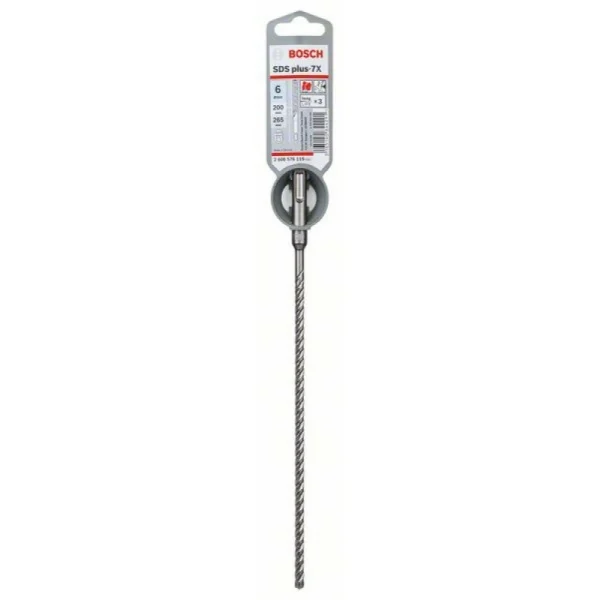 Бур SDS-plus-7X 6 x 200 x 265 мм Bosch 2608576119