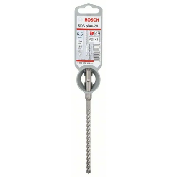 Бур SDS-plus-7X 6,5 x 100 x 165 мм Bosch 2608576123