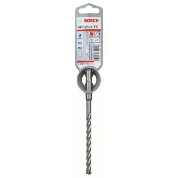Бур SDS-plus-7X 8 x 100 x 165 мм Bosch 2608576131