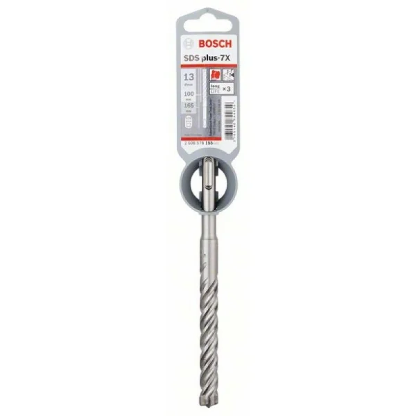 Бур SDS-plus-7X 13 x 100 x 165 мм Bosch 2608576155