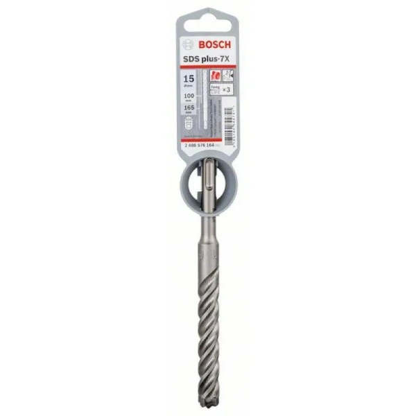 Бур SDS-plus-7X 15 x 100 x 165 мм Bosch 2608576164