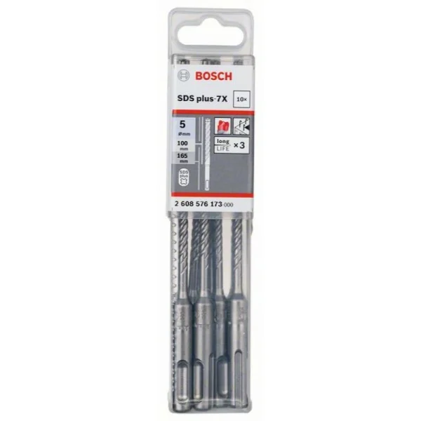 Бур SDS-plus-7X 5 x 100 x 165 мм Bosch 2608576173