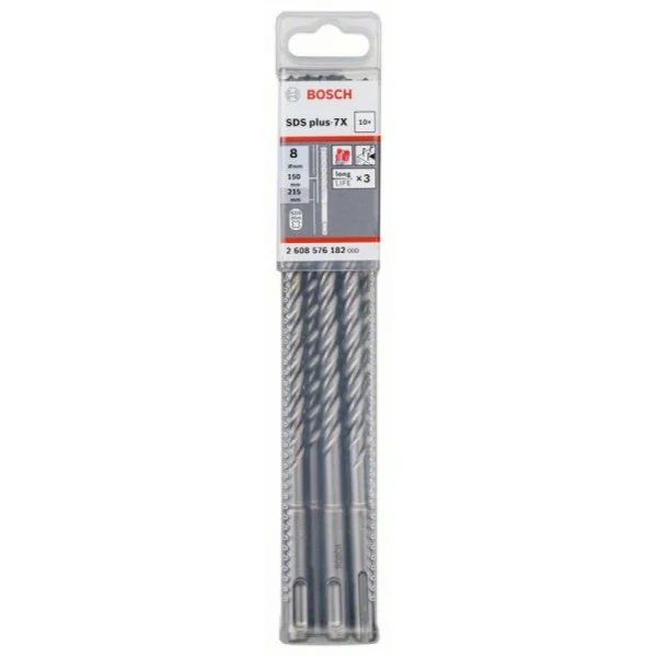 Бур SDS-plus-7X 8 x 150 x 215 мм Bosch 2608576182