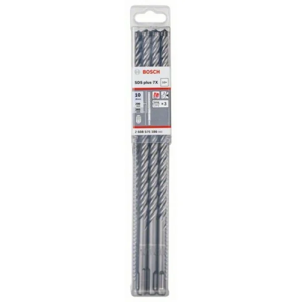 Бур SDS-plus-7X 10 x 200 x 265 мм Bosch 2608576186