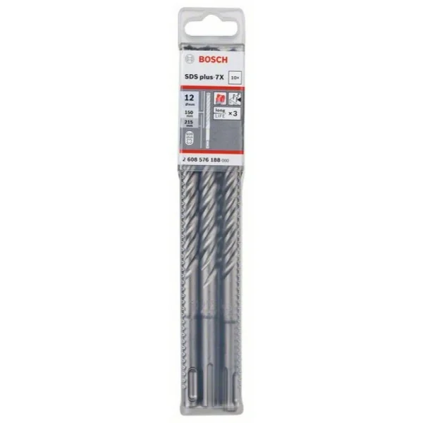 Бур SDS-plus-7X 12 x 150 x 215 мм Bosch 2608576188