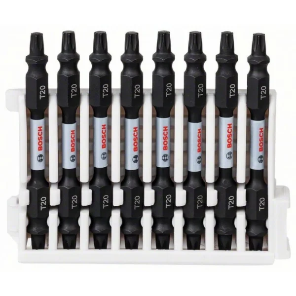 Кассета двусторонних ударных бит Impact Control 65 мм T20/Т20 8 шт Bosch 2608522339