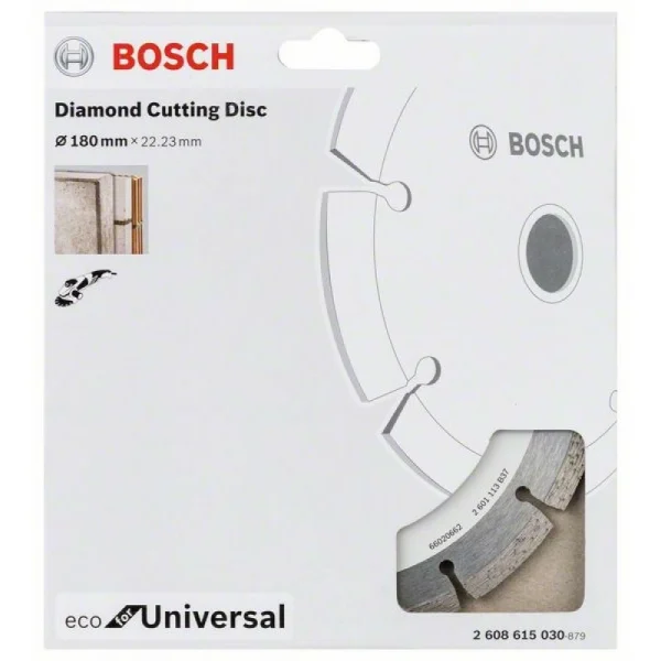 Алмазныйазный диск ECO Universal 180-22,23 мм Bosch 2 608 615 030