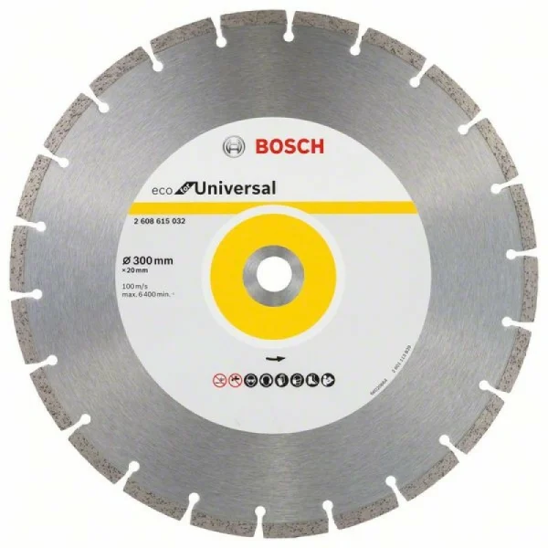 Алмазныйазный диск ECO Universal 300-20 мм Bosch 2 608 615 032 — изображение 2