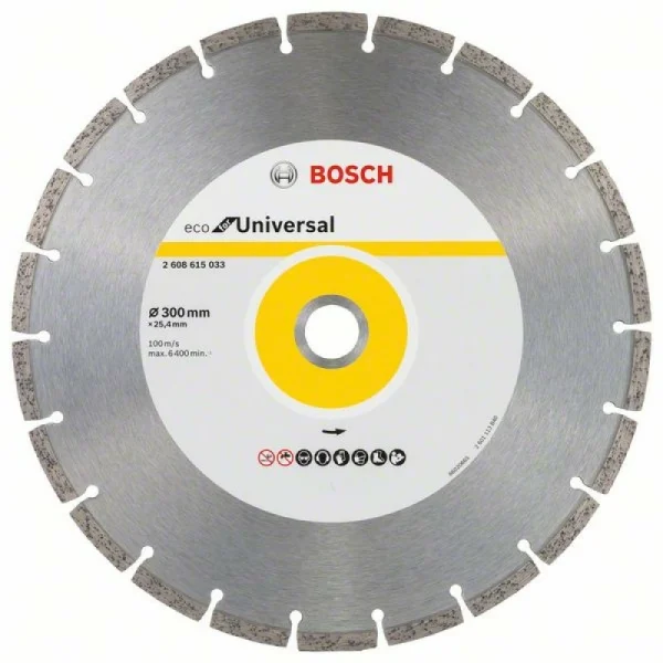 Алмазныйазный диск ECO Universal 300-25 мм Bosch 2 608 615 033 — изображение 2
