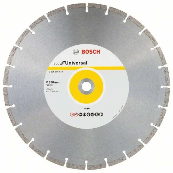 Алмазныйазный диск ECO Universal 350-20 мм Bosch 2 608 615 034 — изображение 2