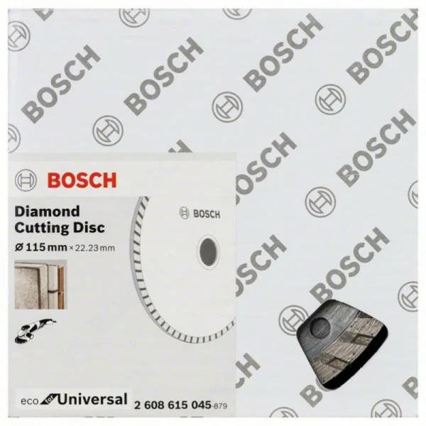 Алмазный диск ECO Univ.Turbo 115-22,23 мм 10 шт. Bosch 2 608 615 045
