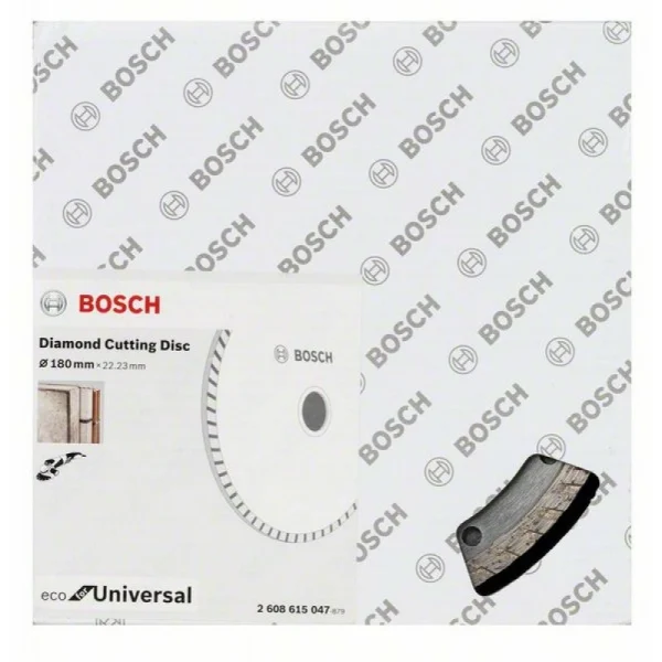 Алмазный диск ECO Univ.Turbo 180-22,23 мм 10 шт. Bosch 2 608 615 047