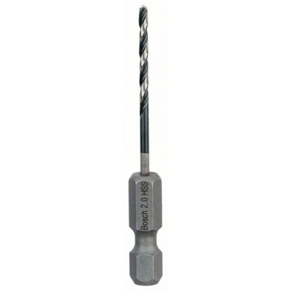 Сверло по металлу Impact Control с шестигранным хвостовиком, 2 мм Bosch 2608577045 — изображение 2