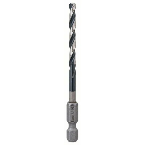Сверло по металлу Impact Control с шестигранным хвостовиком, 4.1 мм Bosch 2608577053