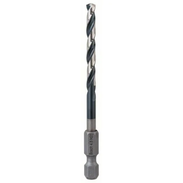Сверло по металлу Impact Control с шестигранным хвостовиком, 4.5 мм Bosch 2608577055 — изображение 2