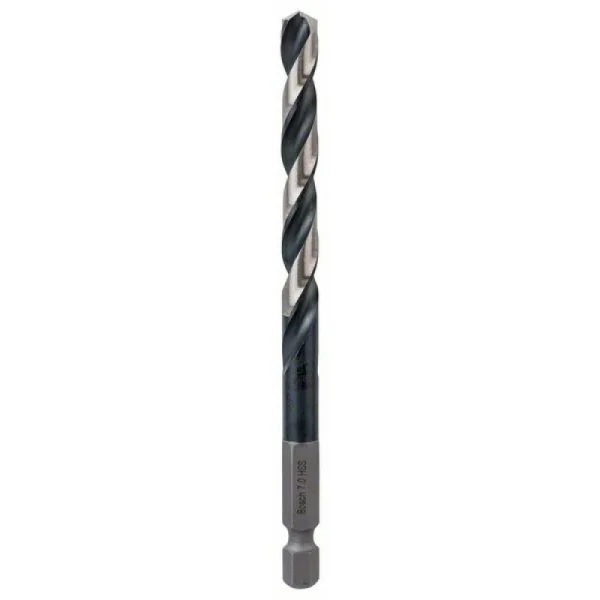 Сверло по металлу Impact Control с шестигранным хвостовиком, 7 мм Bosch 2608577060 — изображение 2