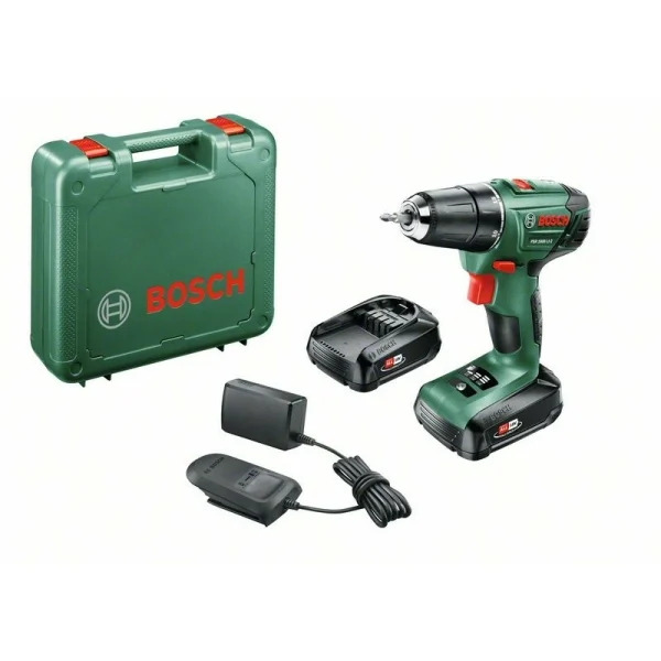 Аккумуляторная дрель-шуруповерт Bosch PSR 1800 LI-2 06039A310H