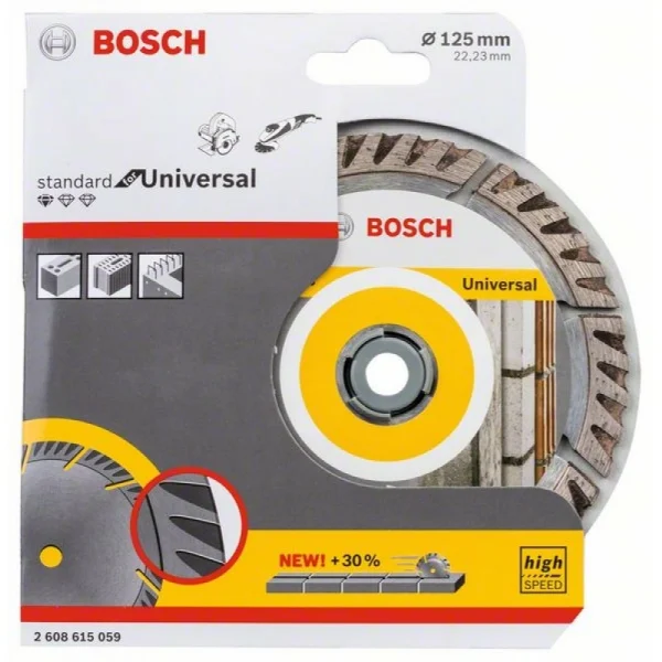 Алмазный диск Standard for Universal 125-22,23 мм Bosch 2608615059