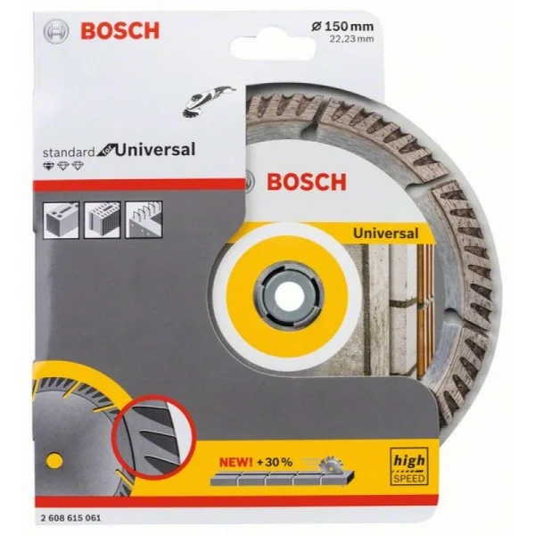 Алмазный диск Standard for Universal 150-22,23 мм Bosch 2608615061