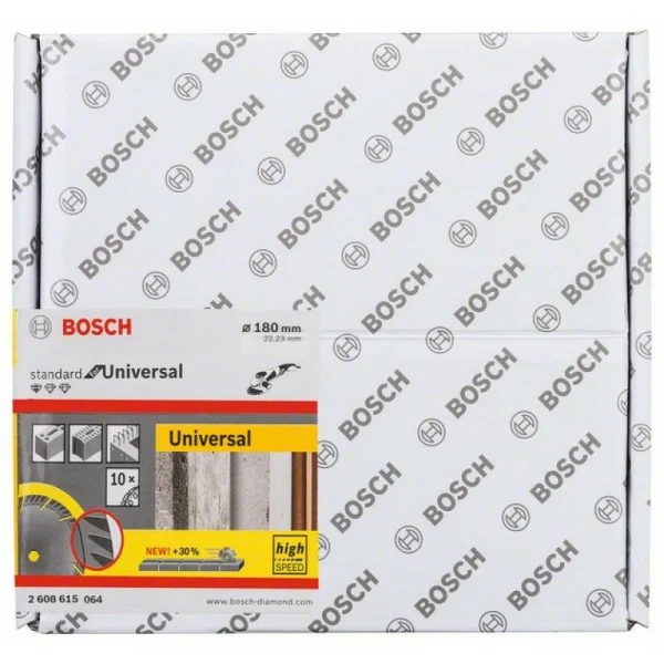 Алмазный диск Standard for Universal 10 шт. 180-22,23 мм Bosch 2608615064