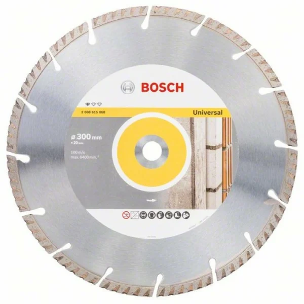 Алмазный диск Standard for Universal 300-20/25,4 Bosch 2608615068 — изображение 2