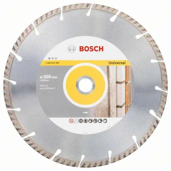 Алмазный диск Standard for Universal 300-20/25,4 Bosch 2608615069 — изображение 2